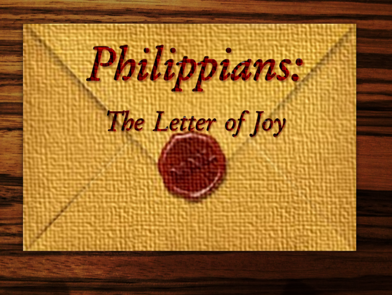 Philippians Paul’s letter of Joy Philippians 3711 Sermon